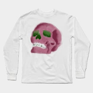 pink skull Long Sleeve T-Shirt